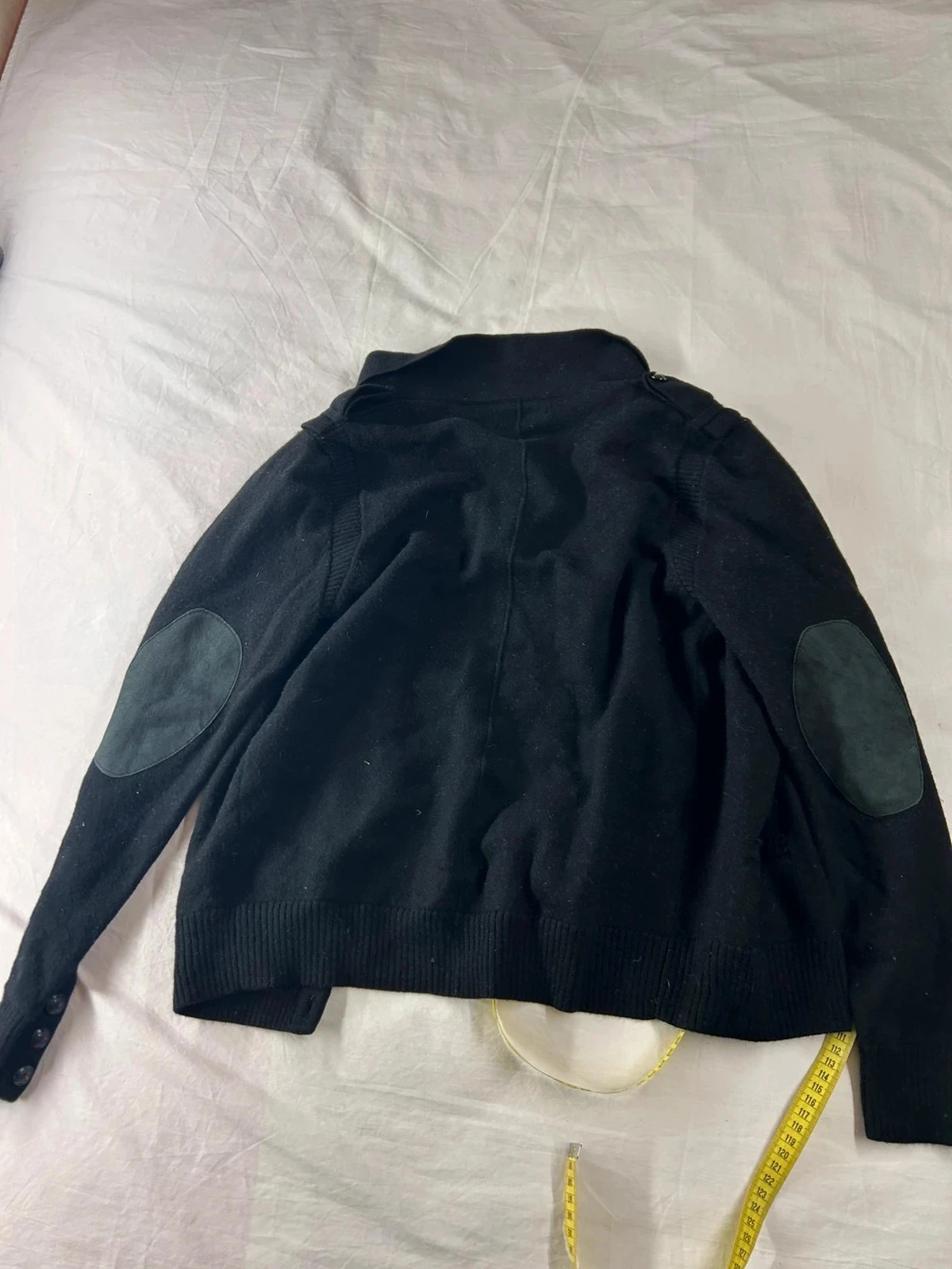 Jersey blazer cardigan negro The Kooples estilo vintage retro y2k – photo 14